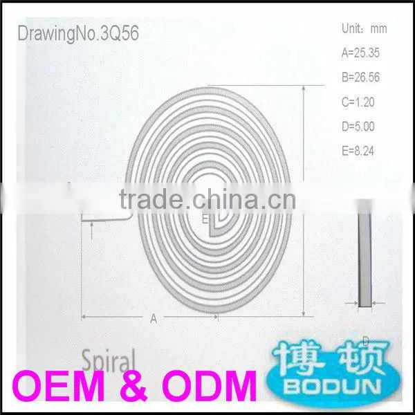 ISO Standard Bimetal Thermostat Spring