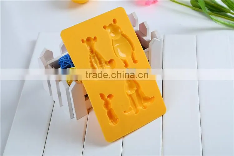 Silicone animal cake molds,silicone moule cake,biscuit cookies tools