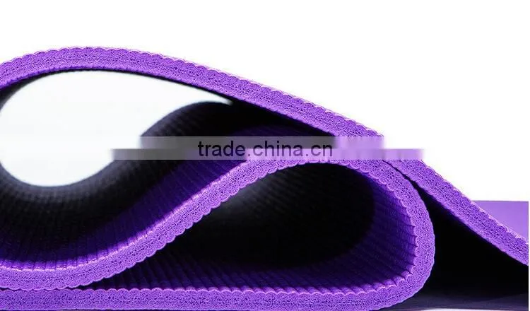 Wholesale ECO anti-slip PVC Yoga Mat For Fitness