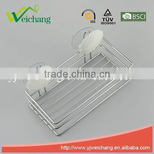 WCTS836 Hot Sale Wire Frame Stainless Steel Shower Rack Bathroom Hanging Shower Racks