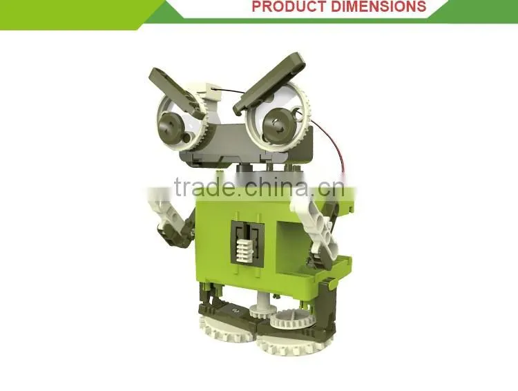 New style self assembled education deformation toys robot kit diy