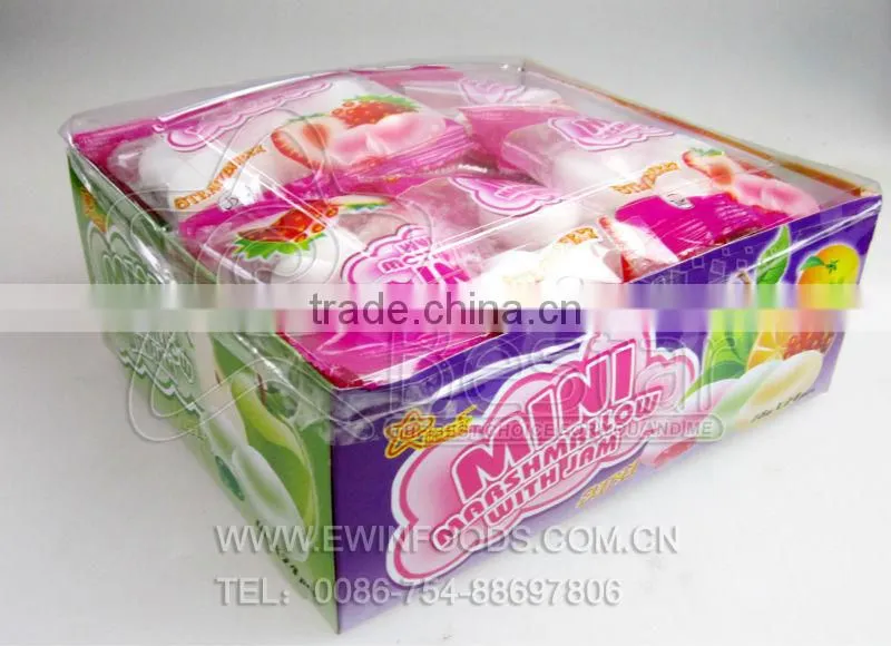 Delicious Mini Marshmallow With Fruity Flavor Jam