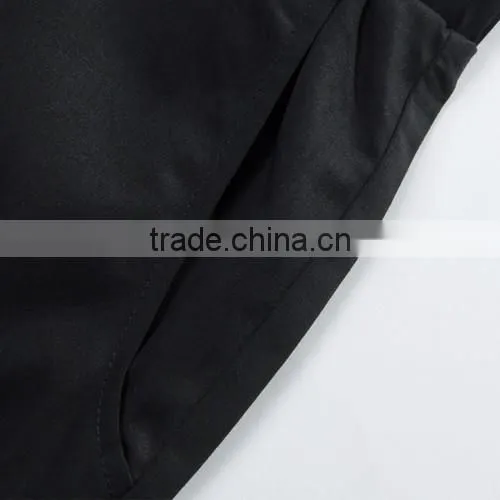 custom men drop crotch sweat shorts 100% cotton shorts pants