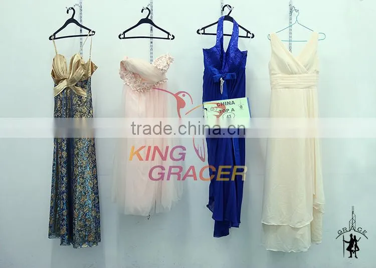 Factory Price Second Hand Evening Dress Wedding Dress used clothes guangzhou