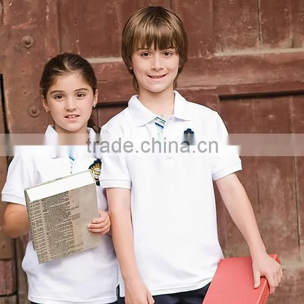 Juqian 2016 custom high class polo school wear Wholesale unisex latest designs Primary school uniform