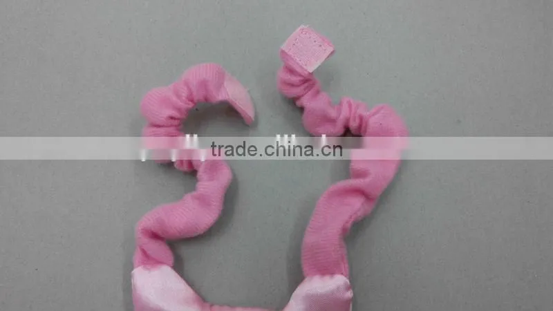Factory outlets 2014 stain and sponge pink party clown tie,carnival bow tie