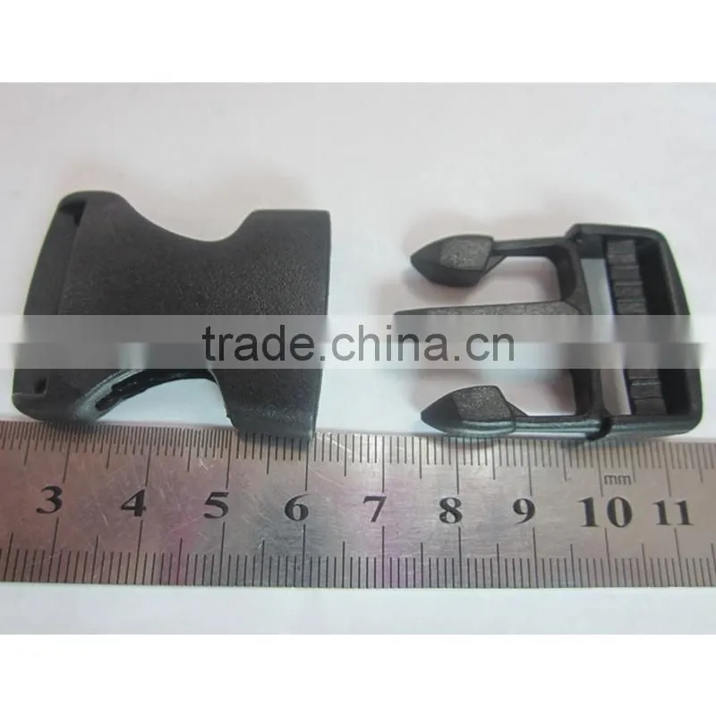 Black Side Release Plastic Buckles For Backpack In Bulk Cheap Price