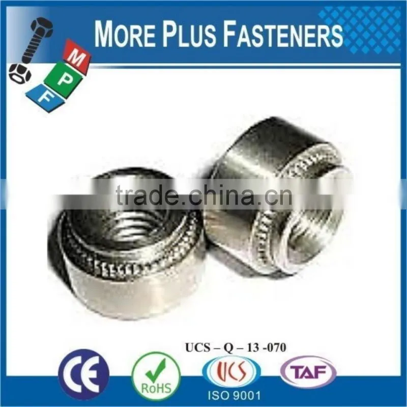 Made in Taiwan Stainless Steel Non locking Floating Self Clinching Nut