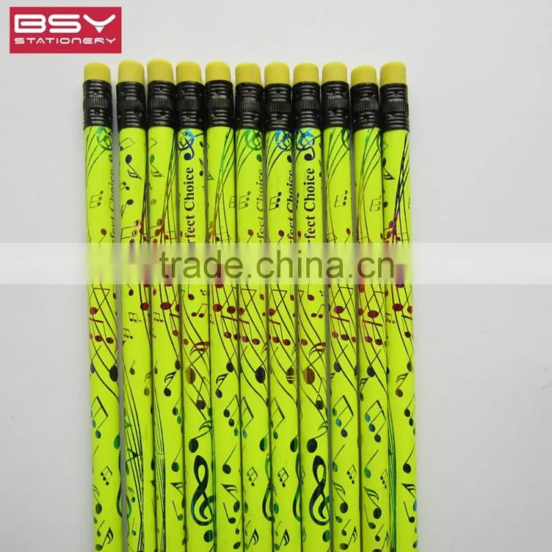 School supply foil pencil