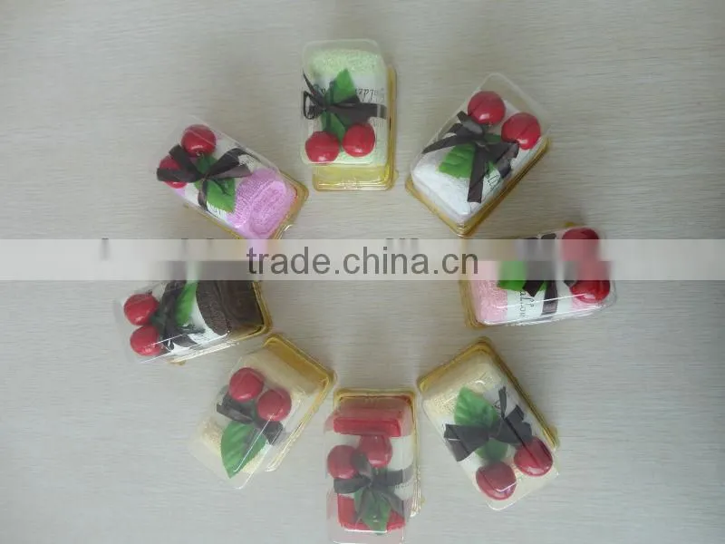 100% cotton cake towel