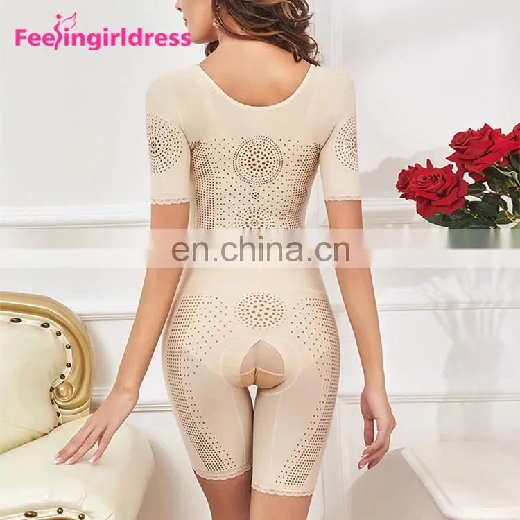 Latest Design Negative Ions Unique Women Slimming Private Label Body Shaper Shaper