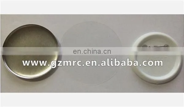 Mirror Buton Badge,blank plastic pin badges