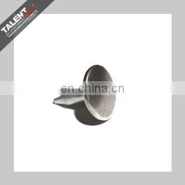 custom private brand name logo metal jeans wear anti-brass buttons