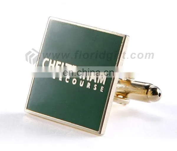 custom engraved logo cufflinks/make custom cufflinks