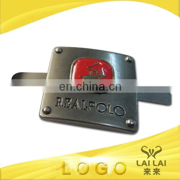 Metal label for garment and bags/hangtag label design