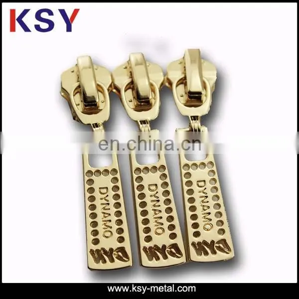 Wholesale zinc alloy metal zipper puller for bag accessories