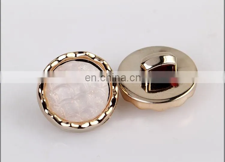 UV Plating Polyester Button for Shirt BA60339
