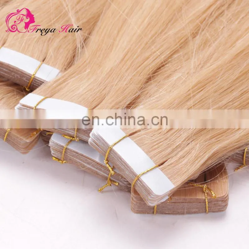 Wholesale High Quality Virgin Remy Brazilian Hair Tape Hair Extension
