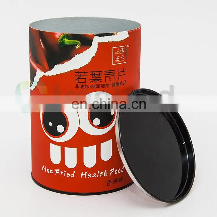 Customized Round Biscuit Cookies Box Packaging
