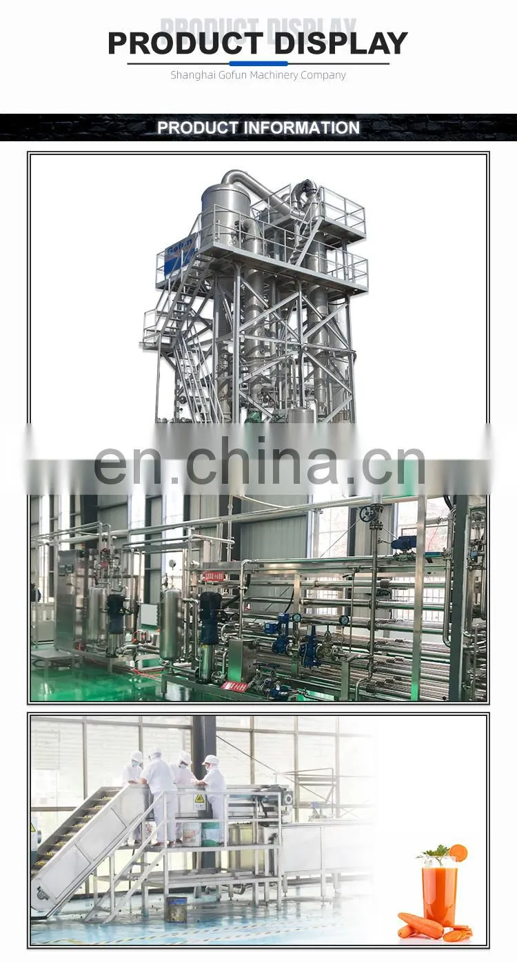 Industrial fruit and vegetable juice machine production line