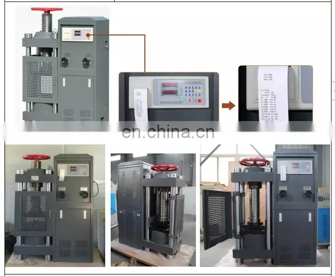 YES-1000 100TON concrete block compression tester