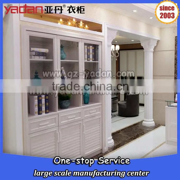 New style bookcase file cabinet study room mdf customer tailor-made K/D furniture