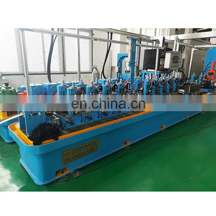 Nanyang erw tube production mill line ss pipe making machine manufacture