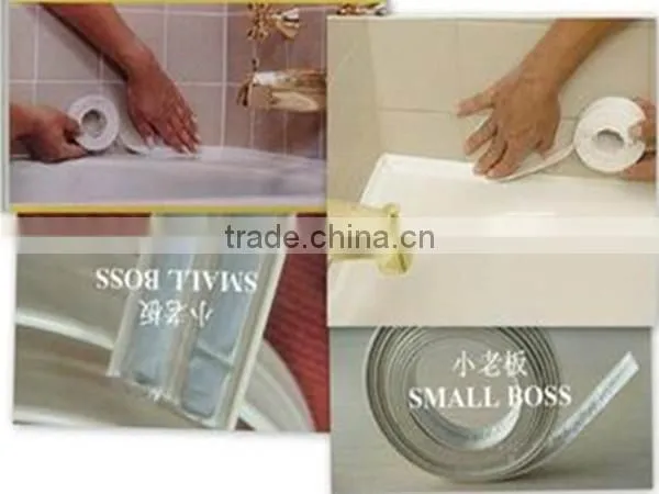 Caulk sealing strip