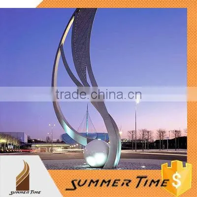 Modern art moon lighting sculpture
