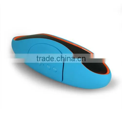 2014 Newest product double super bass portable wireless mini bluetooth speaker