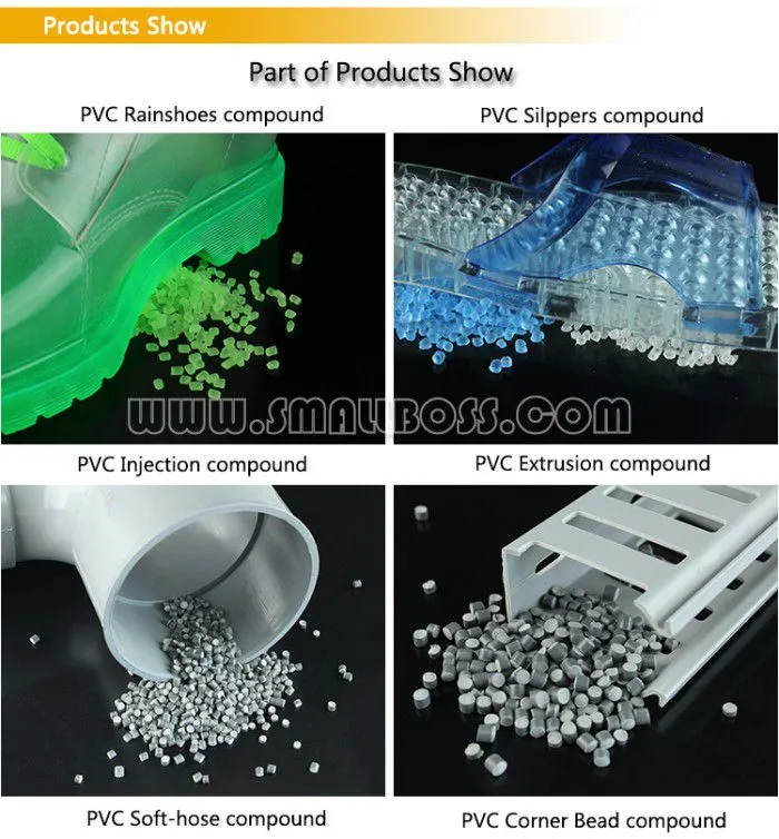 Plastic Raw Material PVC Compounds Granules for UPVC Junction Box Electrical Fitting Injection