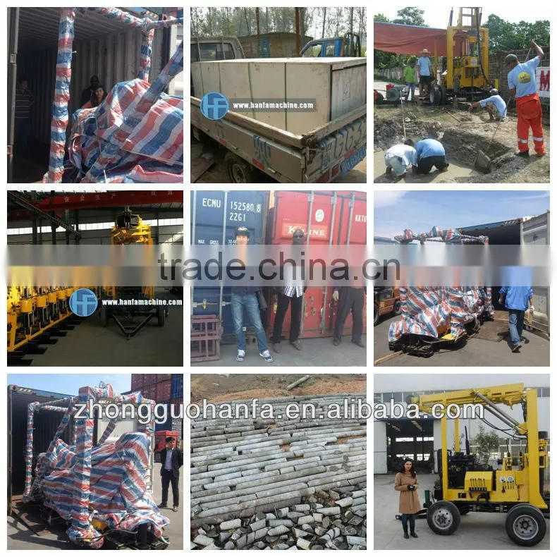 HFDP-15L hydraulic horizontal drilling tool with pipe rack, laying of electricity/comminications cable