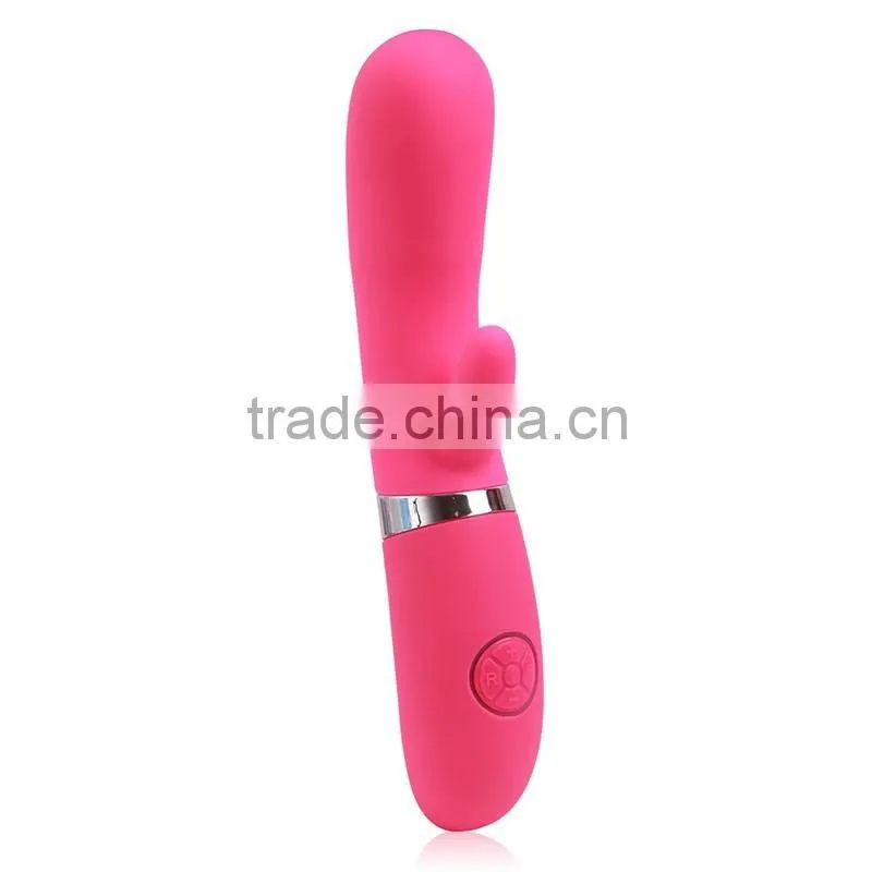 fashion hot selling clitoris dual shock rod silicone vibrators g-spot stimulation of adult sex toy adult sex toys