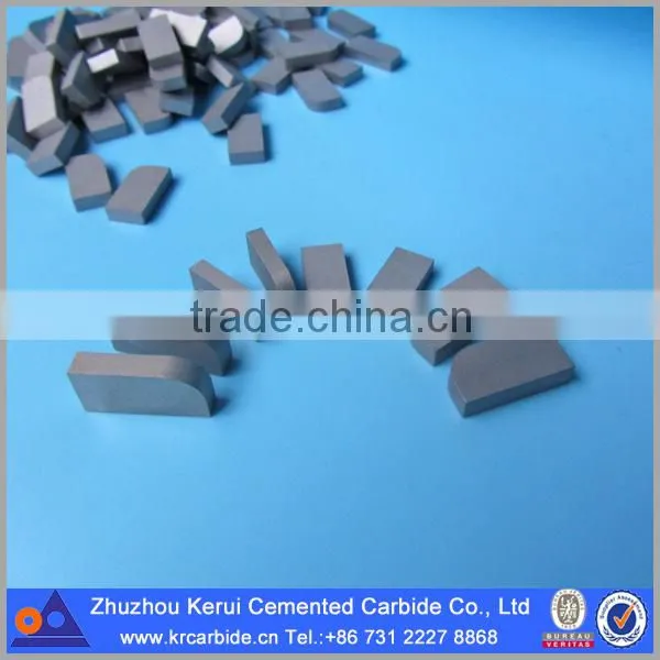 YG8 carbide cutter tips for turning tool, boring tool