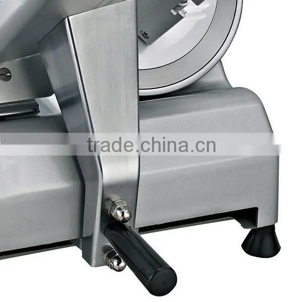 Manufacture Hotel Commercial Electric Semi Automatic Industrial Frozen Meat Slicer 10inch blade dia. 250mm