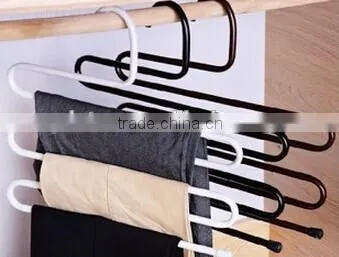 Wide Used Non-slip plastic Flocking Hanger
