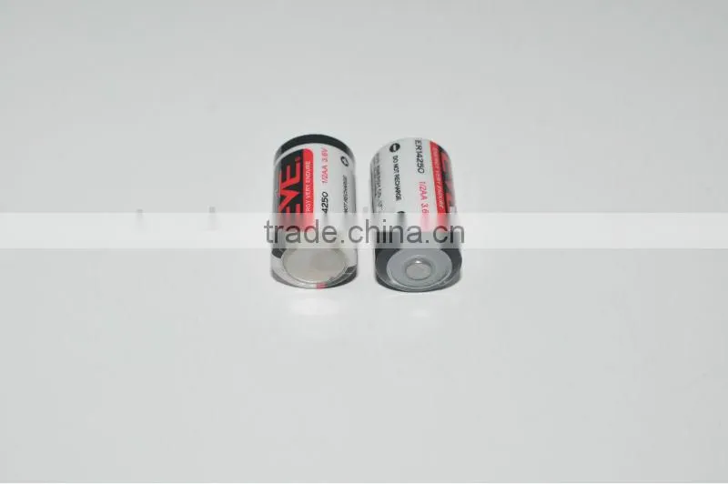 ER14250H battery,3.6V lithium battery 1/2AA ER14250