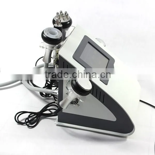2016 hot and best selling 5 in 1 Cavitation RF vacuum suction slimming equipment for salon used