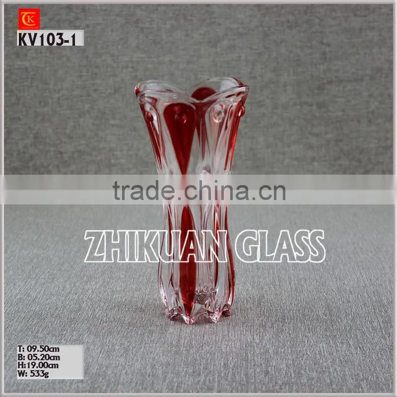 China supplies glass vases for flower arrangements wedding with a reasonable price