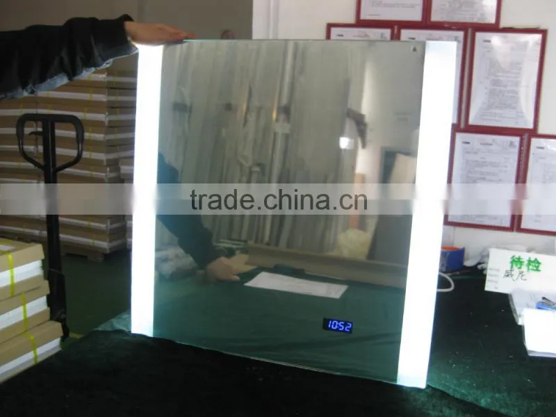New arrival wall mount bathroom mirrors with led lights