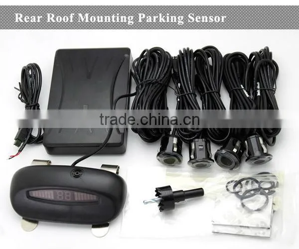 Car radar monitor sensor LED display system