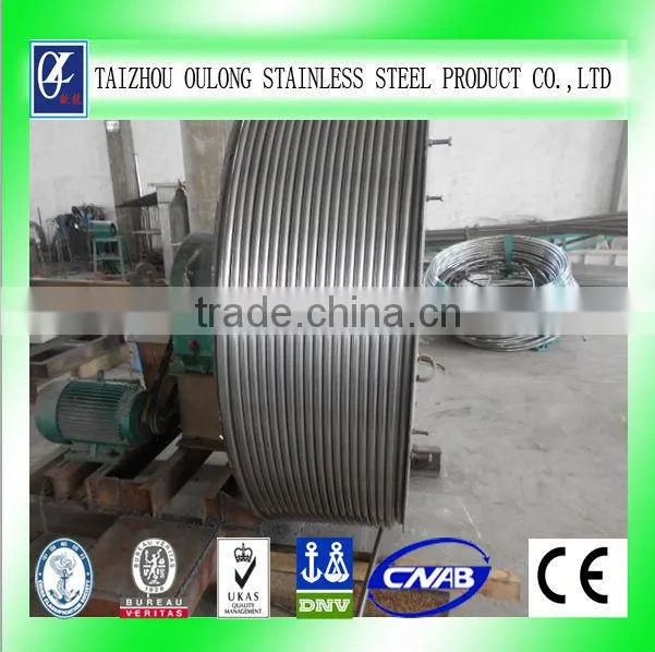 AURON ASTM269 Stainless Steel Pipe Coil 316SS 1/2"*0.035"