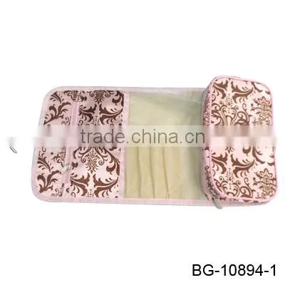 Hot Selling Fashion Polyester Ladies designer Cosmetic Bags