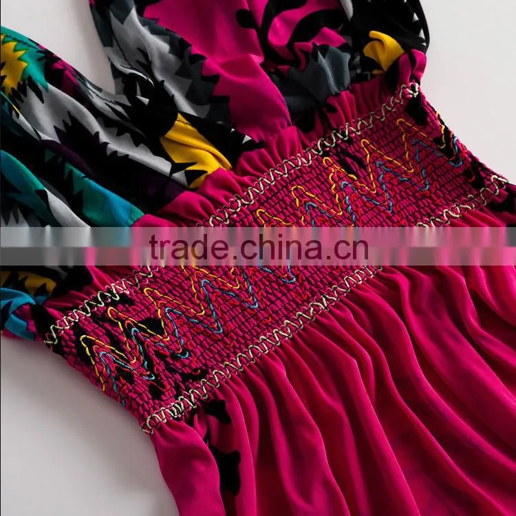 Rose Color Lady Dress