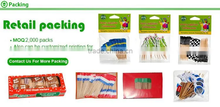 night owl custom toothpick flags