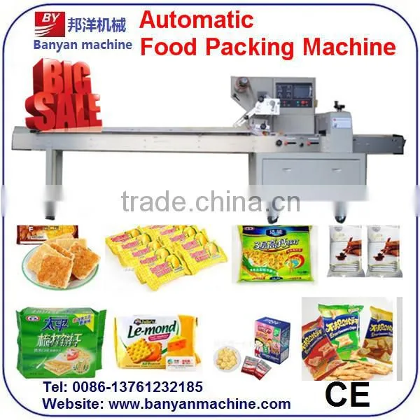 china factory YB-350 automatic pillow type idli packing machine horizontal flow/0086-18516303933