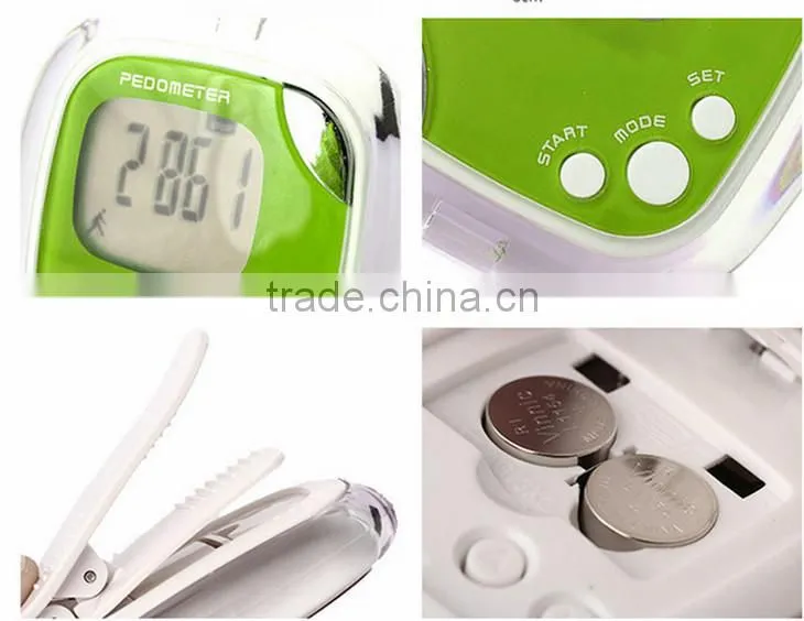 Large Logo printing position Multifunctional Digital Calories Pedometer