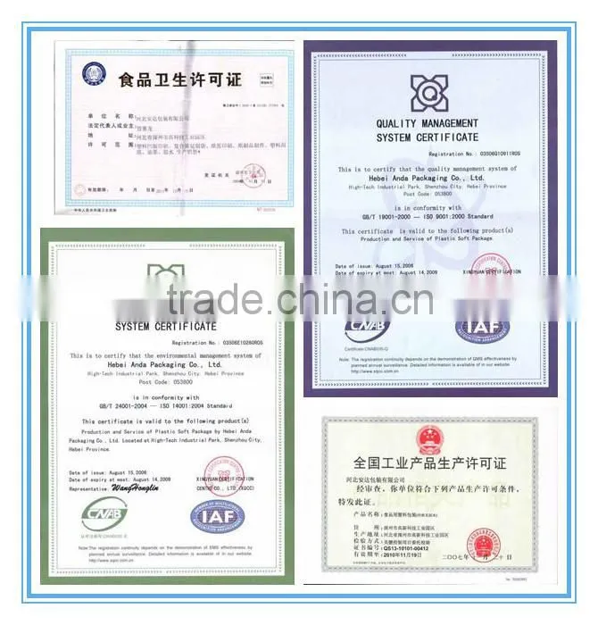 Milk tea bag packaging materials/Nylon Green Tea bag