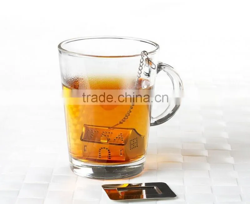 Round-shaped meshing stainless steel tea ball/tea infuser