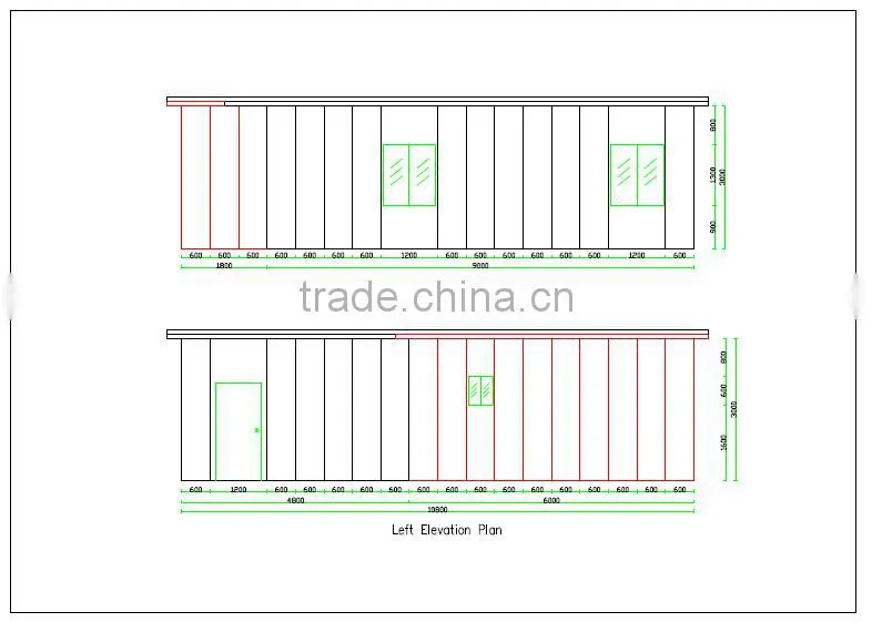 steel construction building prefabricated house/one bedroom kit house/china manufacturers new design steel construction building